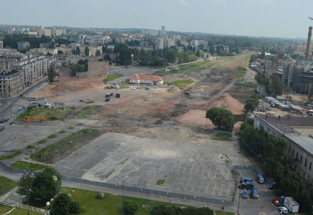 Przez miesiąc na terenie placu budowy prowadzone będą jedynie prace porządkowe.