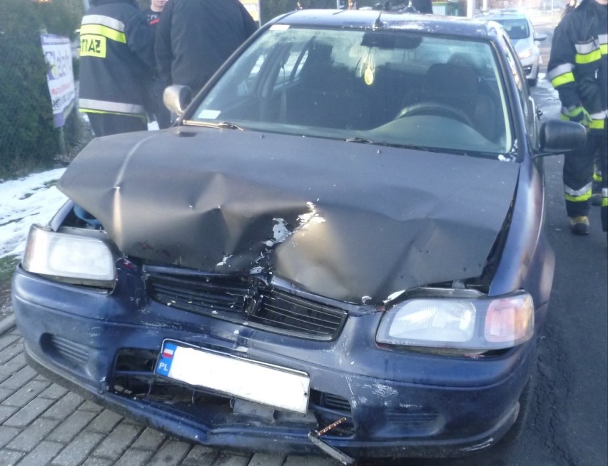 Wypadki w Jastrzębiu: ślisko na drogach