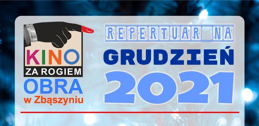 Zbąszyń: Repertuar Kina za Rogiem “Obra” na grudzień 2021