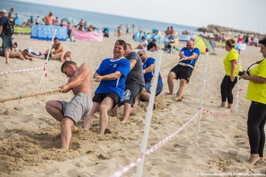 I Plażowe Mistrzostwa Amatorów w Przeciąganiu Liny -...