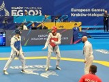 Dramatyczna walka Polaka o brązowy medal w taekwondo na igrzyskach europejskich w Krynicy-Zdroju
