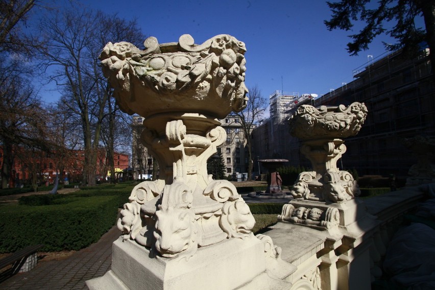 Remont ogrodu pałacu Poznańskiego