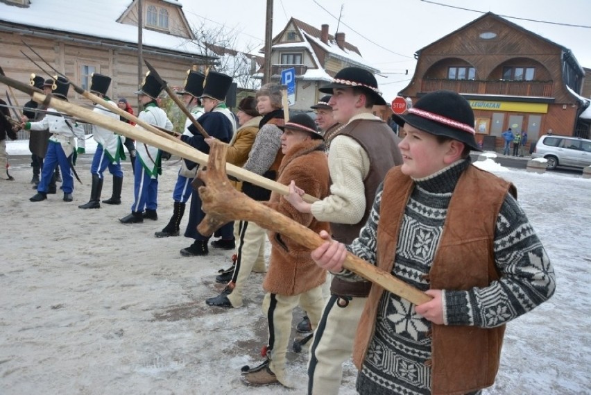 Czarny Dunajec: Inscenizacja historyczna w 172 rocznicę Powstania Chochołowskiego [GALERIA]