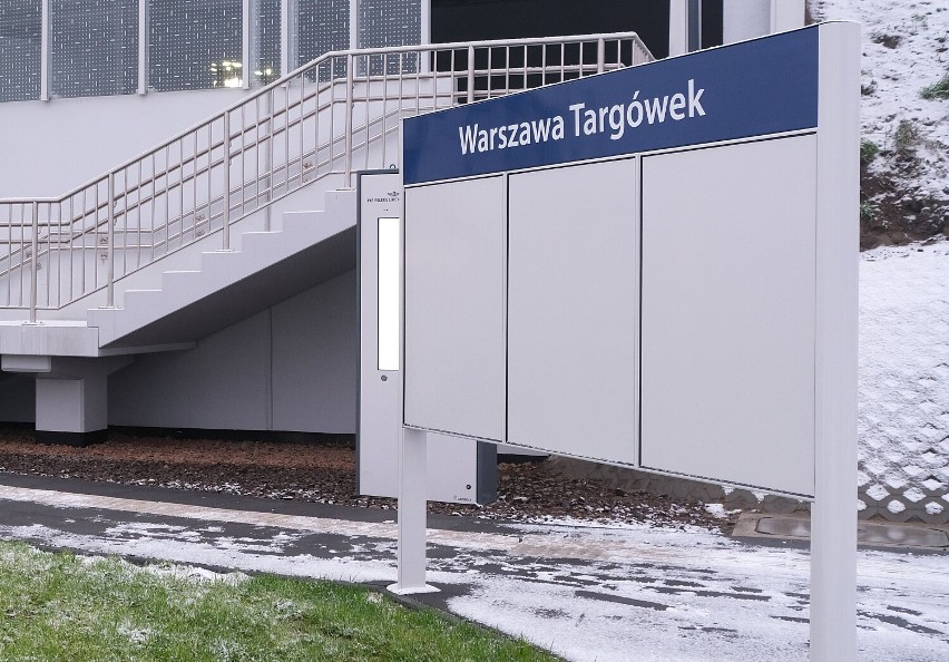 Przystanek Warszawa Targówek już w grudniu. Mieszkańcy zyskają łatwiejszy dostęp do kolei