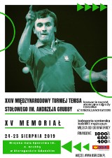 Starogard Gd.: XXIV Międzynarodowy Turniej Tenisa Stołowego im. Andrzeja Grubby – XV Memoriał 