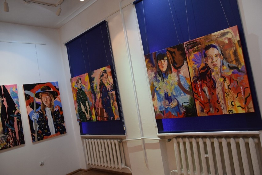 Wernisaż wystawy Natalii Biegalskiej w muzeum w Zduńskiej Woli ZDJĘCIA