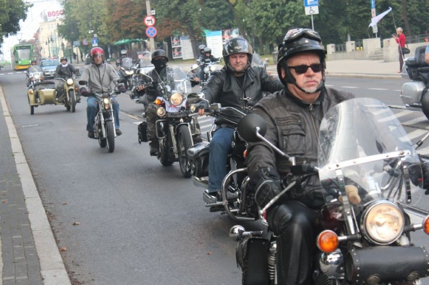 Parada motocykli w Poznaniu