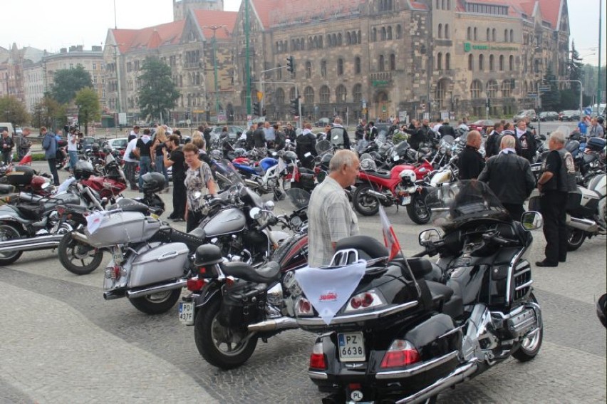 Parada motocykli w Poznaniu