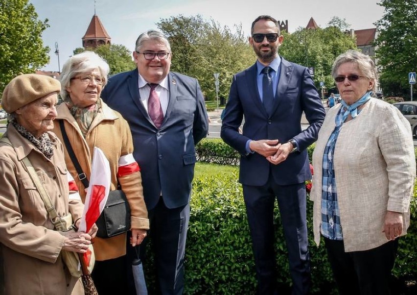 Starosta nowodworski Zbigniew Ptak na wojewódzkich obchodach...