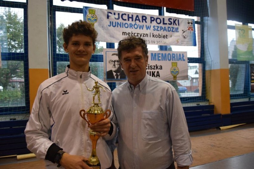 Wojciech Kolańczyk z medalem pierwszych w sezonie zawodów Pucharu Polski juniorów