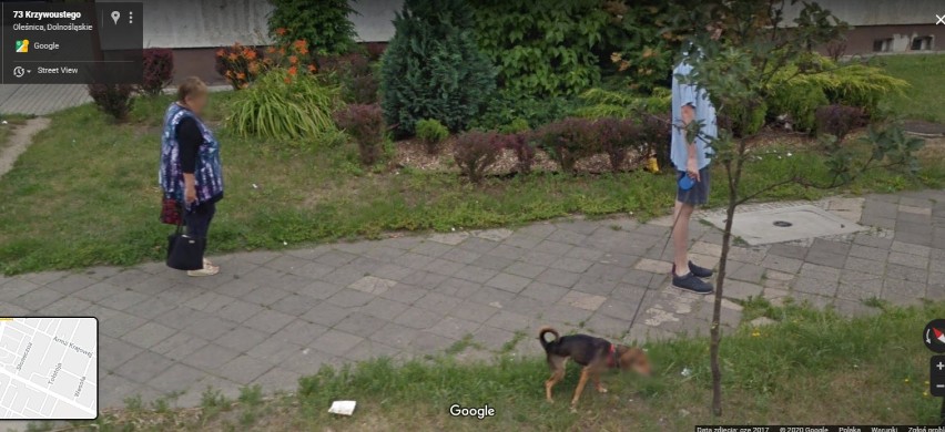 Oleśnica i okolice. Mieszkańcy przyłapani przez kamery Google Street View [FOTO cz. 3]