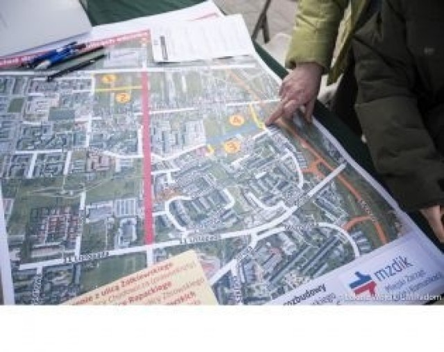 Miasto ma cztery propozycje zmian w rejonie Gołębiowa, na ich temat wypowiedzieli się mieszkańcy.