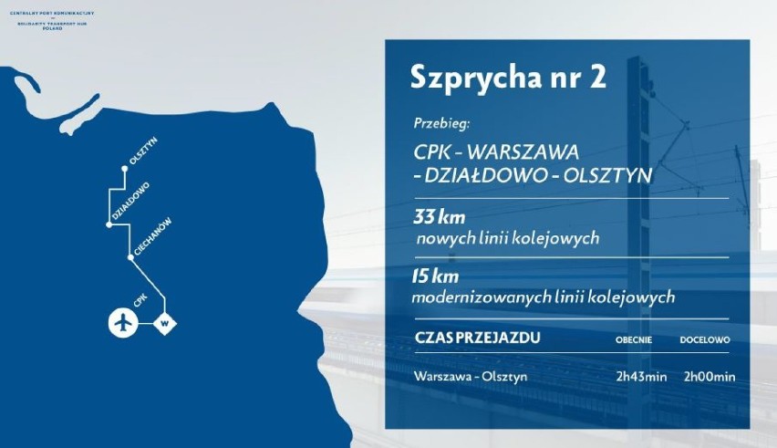 Dzięki CPK przyspieszą pociągi? Szybciej z Warszawy do Radomia, Koszalina i Lublina
