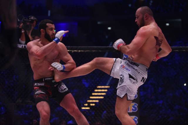 Zdjęcia z walki Narkun vs Khalidov 2 na KSW 46