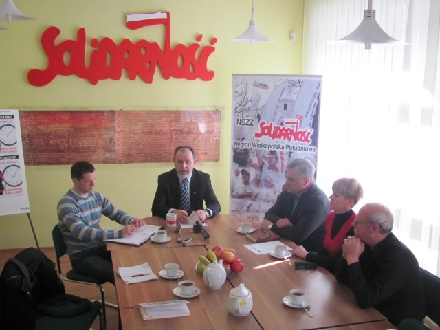 O swoich obawach związkowcy z PEC poinformowali podczas konferencji prasowej w siedzibie kaliskiej Solidarności.