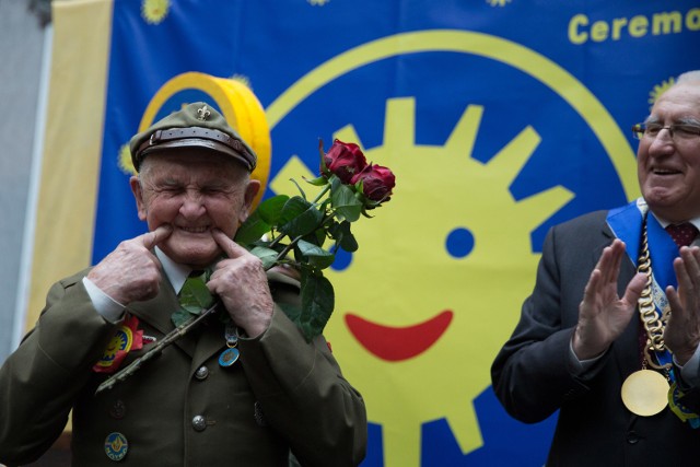 Dzieci doceniły odwagę i pogodę ducha hm. kpt. Zawiślaka.