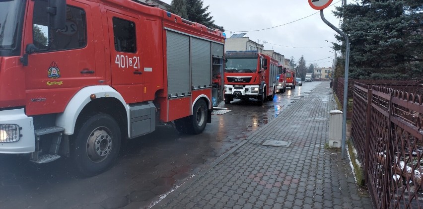 Pożar w kotłowni w Aleksandrowie Kujawskim. Zapaliły się...