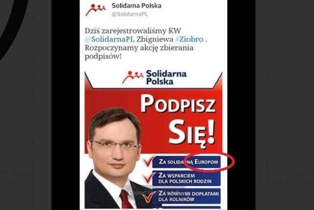 Podpisz się? A kt&oacute;rom rękom? Fot. www.solidarna.org.pl