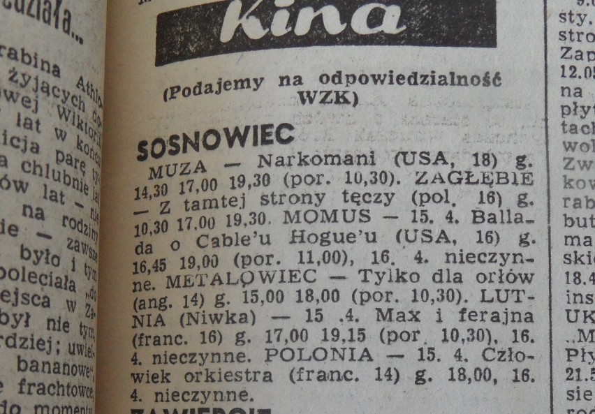 W 1973 roku na terenie ówczesnego Sosnowca (bez m.in....