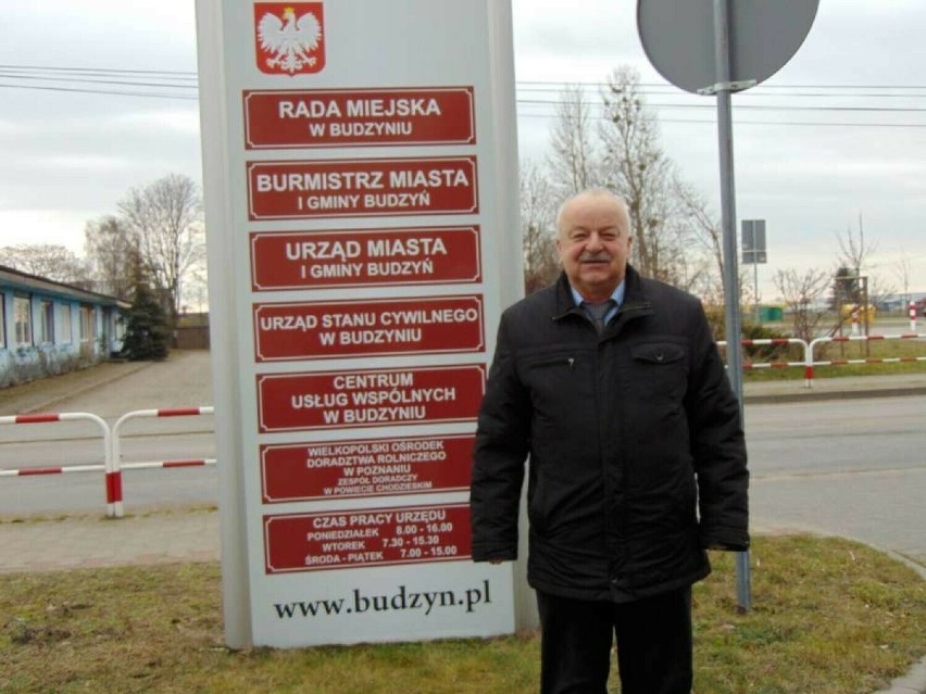 Marcin Sokołowski - burmistrz Budzynia...