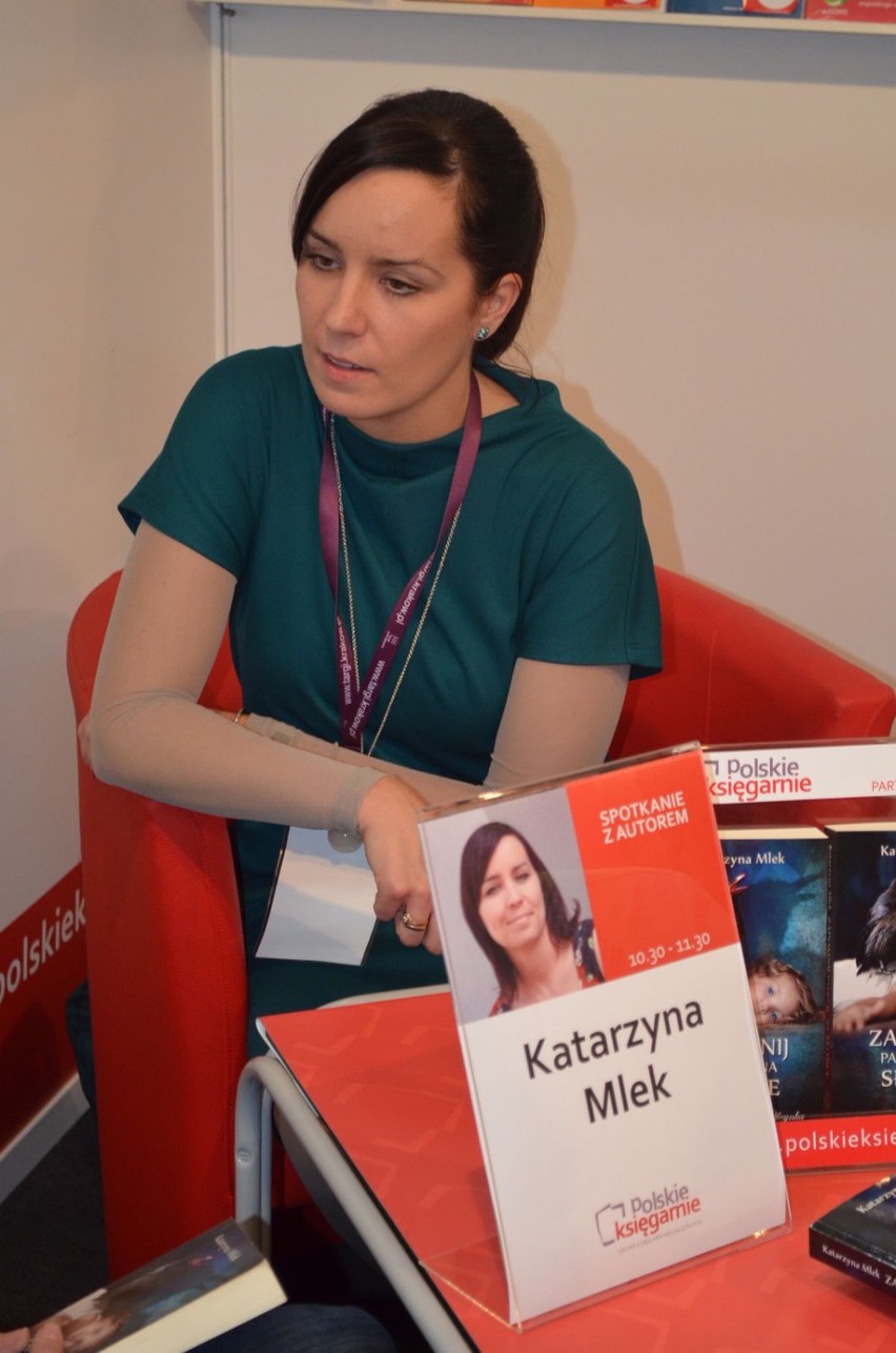 Katarzyna Mlek promowała swoją książkę "Zapomnij patrząc na...