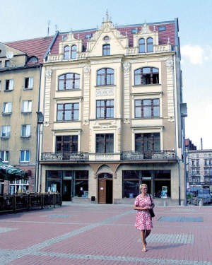Bytomska kamienica na placu Kościuszki.