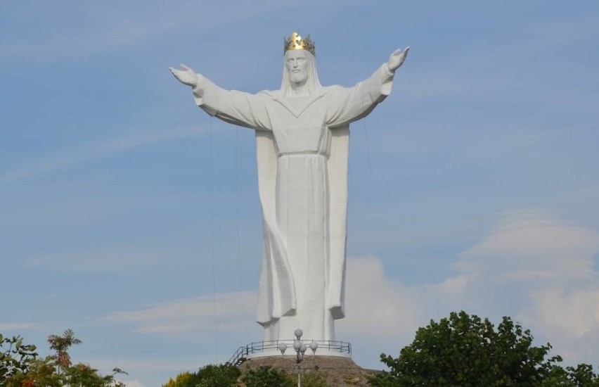 Chrystus Król ze Świebodzina to jedna z najwyższych figur na...