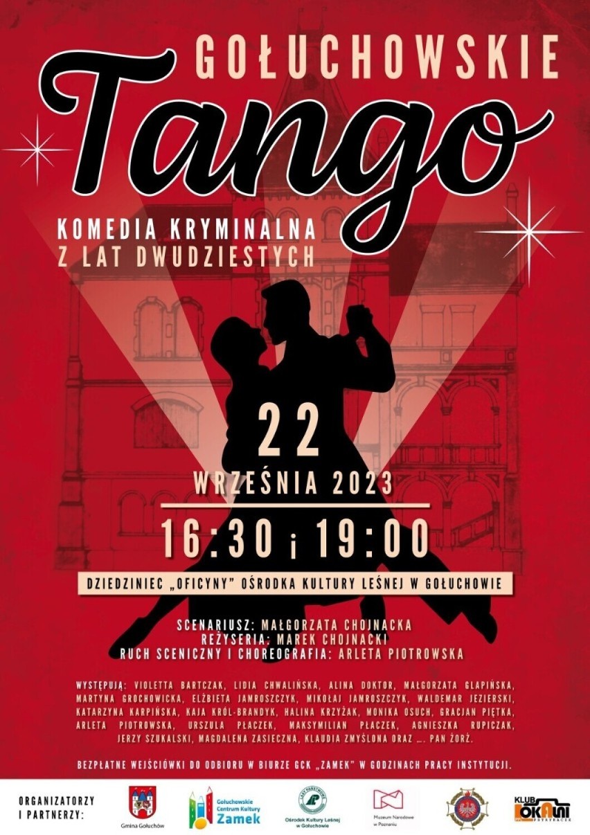 Aktorzy-amatorzy ponownie zatańczą „Gołuchowskie tango”
