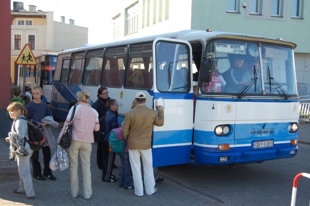 Autobus spółki PKS Bytów