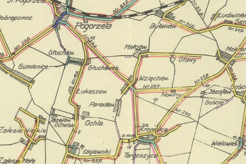 Jak wyglądał powiat krotoszyński na mapie z 1938 r.? [ZDJĘCIA]                      