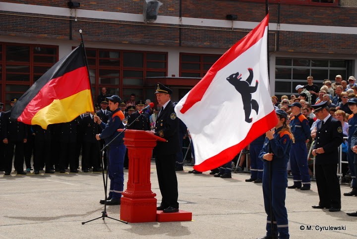 "Uroczystości w Berlińskiej Straży Pożarnej" [ZDJĘCIA]