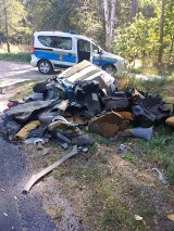 Porzucone śmieci na granicy z gminą Ryczywół. Gmina Rogoźno szuka sprawcy