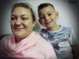 Magdalena z Kwidzyna wygrała walkę z guzem z mózgu, ale straciła wzrok. "Ostatni raz widziałam twarz synka, gdy miał rok"