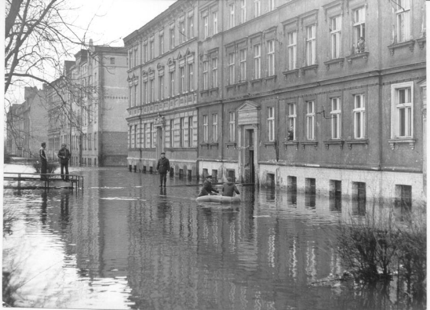 Stargard Szczeciński. Powódź – rok 1979.
