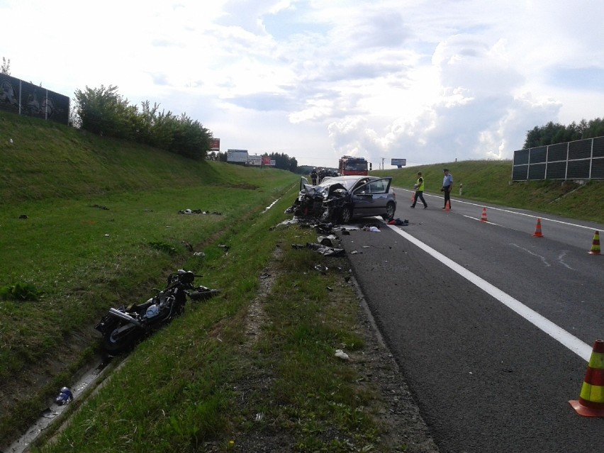 Motocyklista z Obornik zginął w wypadku