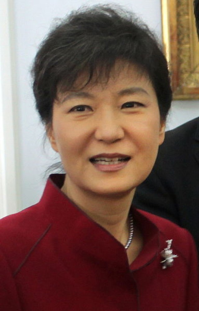 Park Geun-hye.