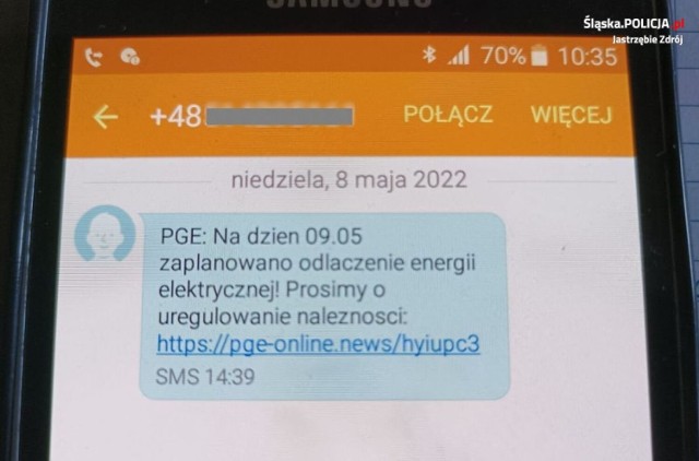 SMS-y o takiej treści docierają do mieszkańców Jastrzębia-Zdroju.