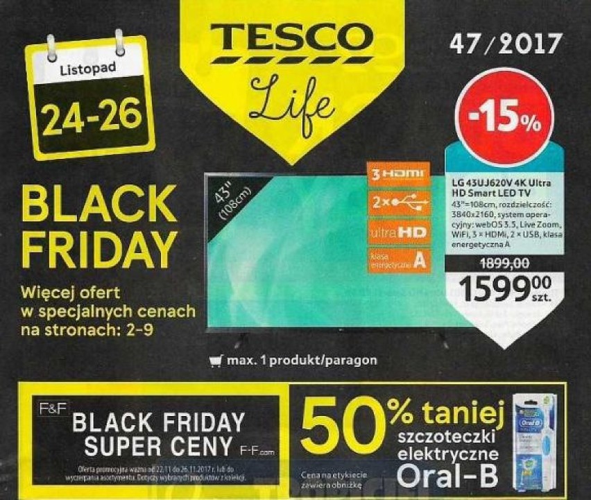 BLACK FRIDAY 2017. Promocje w sklepach. To już dziś!