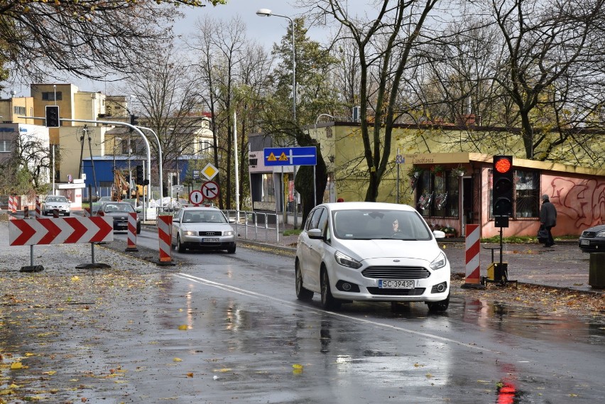 Częstochowa: Remont Kiedrzyńskiej na finiszu. Drogowcy otworzą skrzyżowanie przed 1 listopada? FOTO