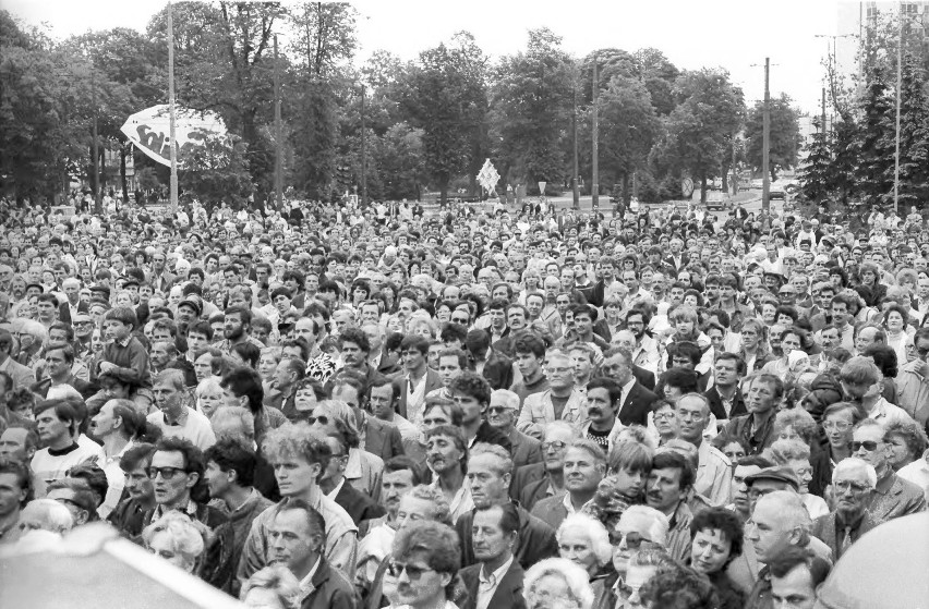 Kampania wyborcza w czerwcu 1989 roku w województwie...