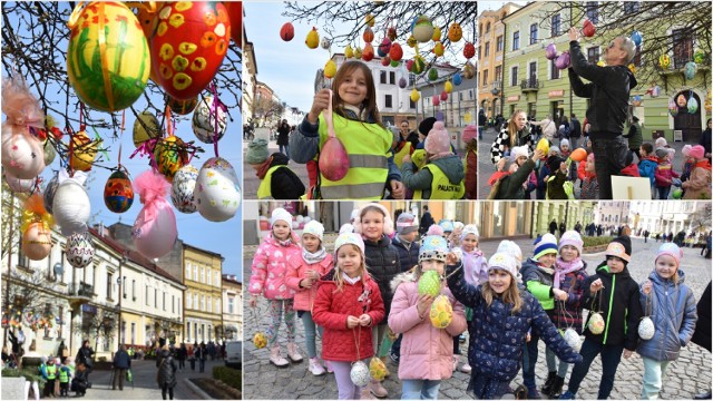 Po wizycie przedszkolaków ulica Wałowa nabrała kolorów i świątecznego klimatu