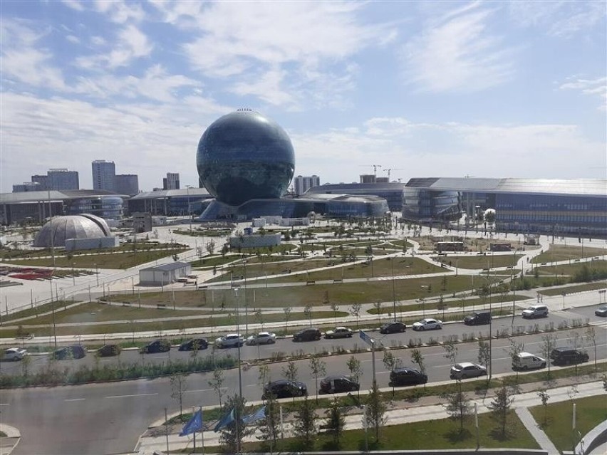 27.07.2022 r. Tak wygląda Nur-Sułtan w Kazachstanie, gdzie...