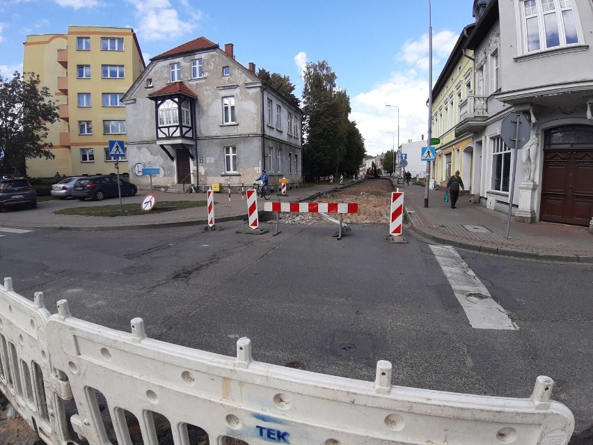 Skrzyżowaniem ulicy Zielonej i Jeziornej przez Koszalińską...