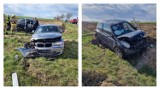 38-latka kierująca BMW nie ustąpiła pierwszeństwa i doszło do zderzenia z nissanem [zdjęcia]