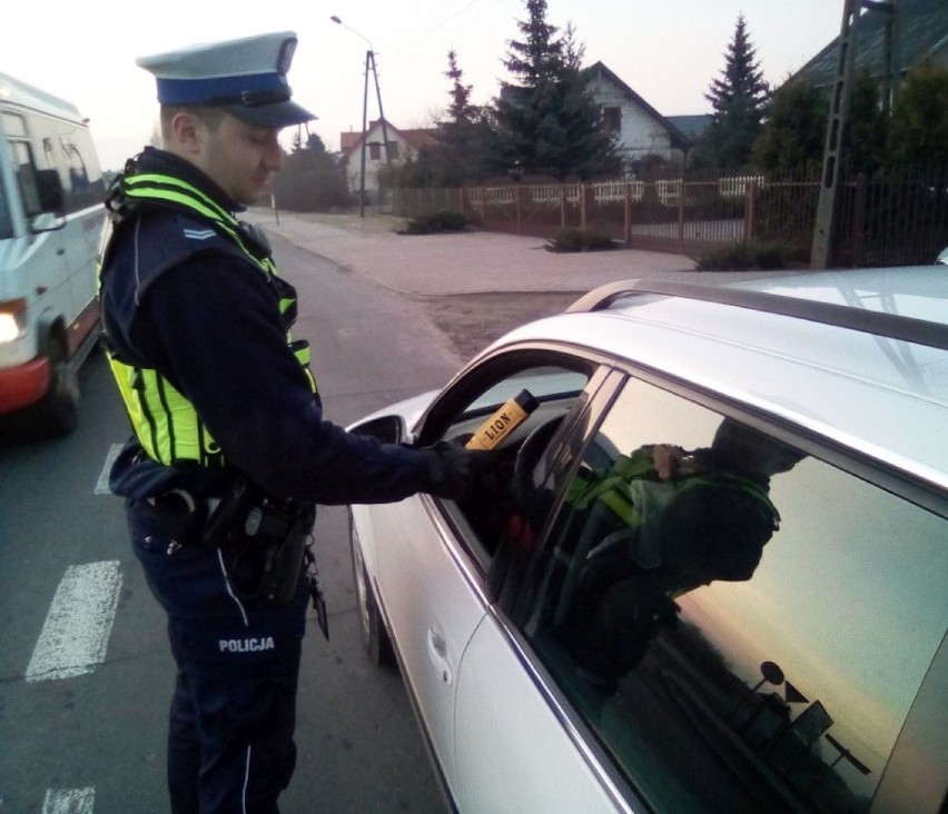 "Trzeźwy poranek" w powiecie aleksandrowskim. Policjanci skontrolowali  1160 kierujących