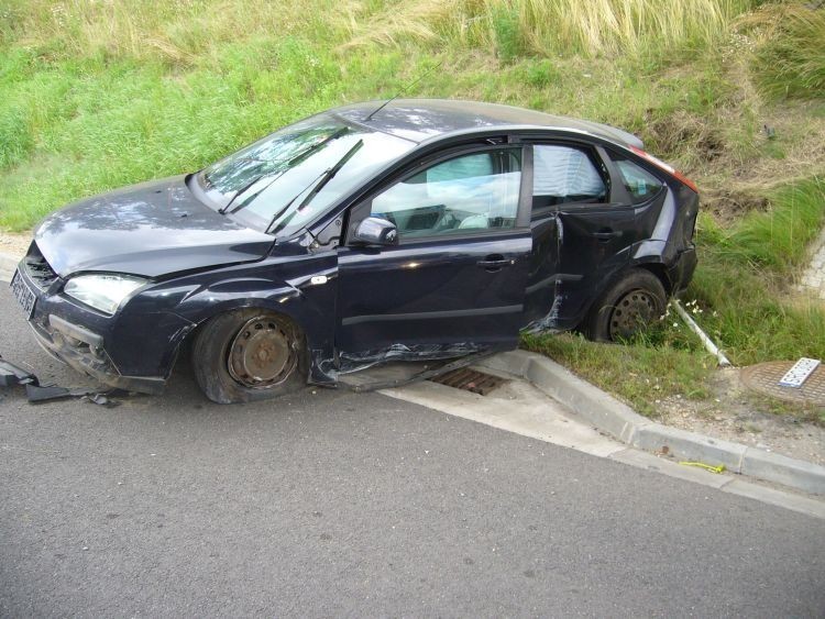 Wypadek na A1 w Żorach