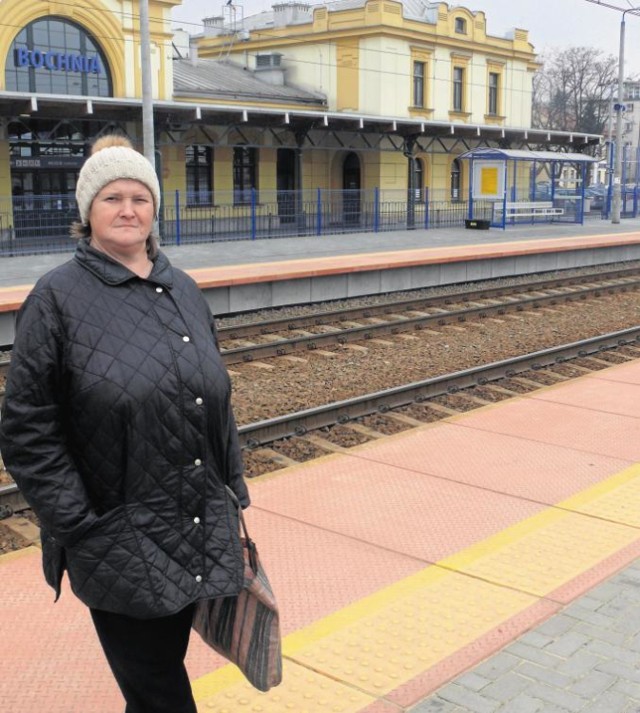 Jadwiga Pletty z Bochni dojeżdża do Krakowa regularnie dwa razy w tygodniu.  - Teraz jest naprawdę wygodniej - podkreśla