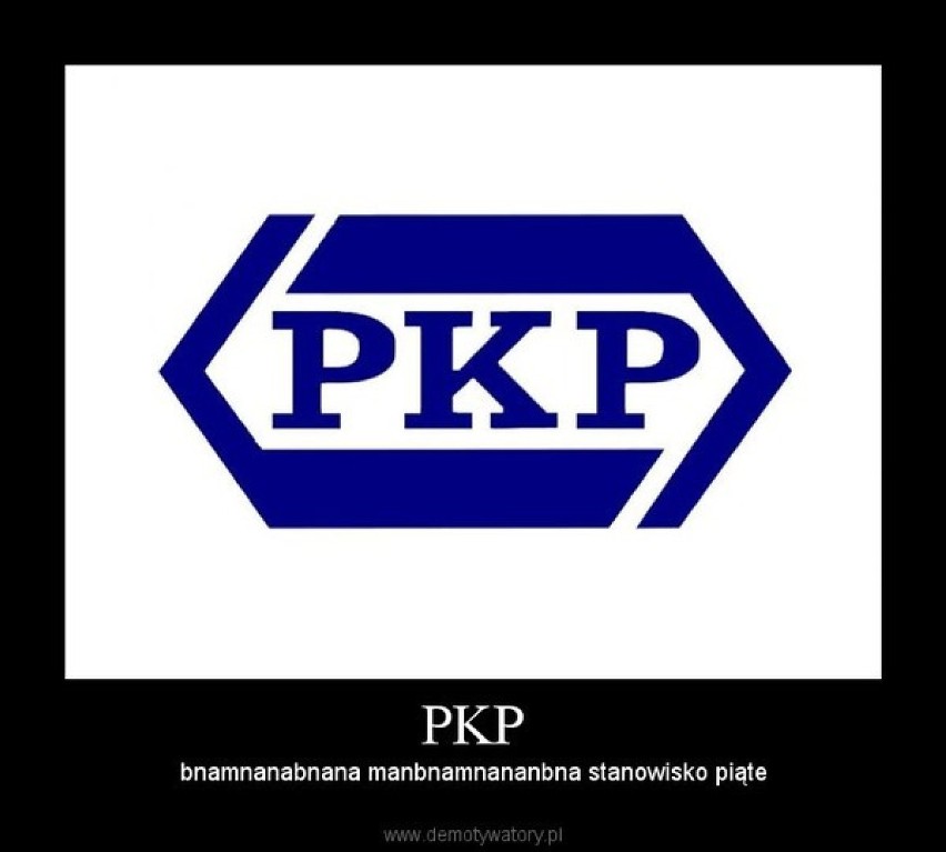 Demotywatory o PKP