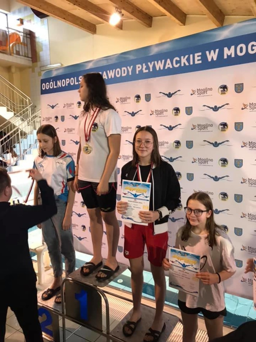 Sześć medali wywalczyli pływacy z klubu z Wągrowca