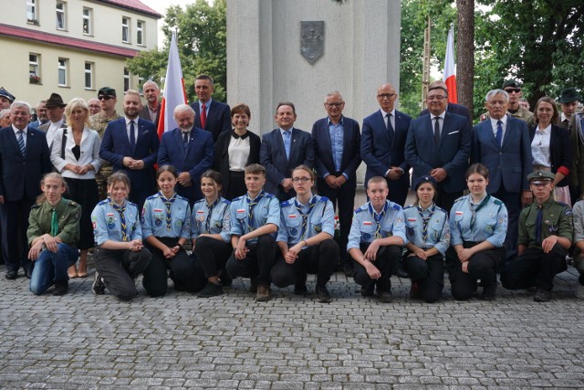 W Lublińcu odsłonięto tablicę pamiątkową z okazji 100-lecia Powstań Śląskich